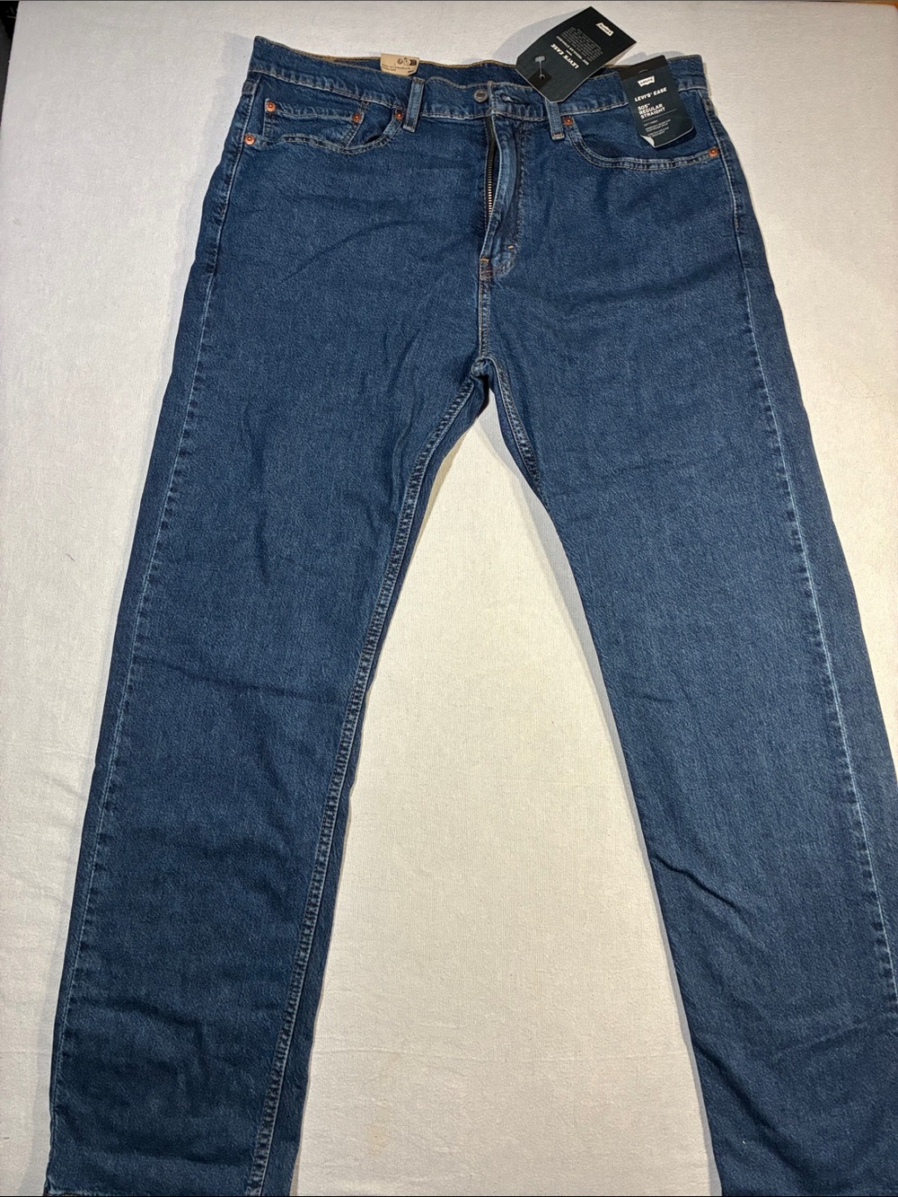 Levi's Men's Dark Blue Straight Jeans